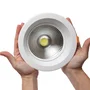 Downlight LED Circulaire 18W 2520Lm 2700K Anti-Deslumbrante UGR19 40.000H HO-DL-AD-COB-18W-WW