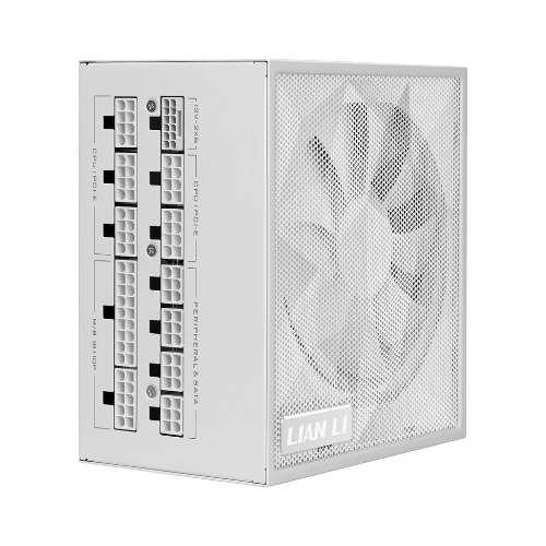 Lian Li SX1000P White Platinum, Alimentation PC ATX 1000W, 80 PLUS Platinum, Modulaire, Blanc