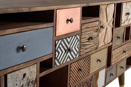 GINER Y COLOMER Buffet en bois de manguier massif