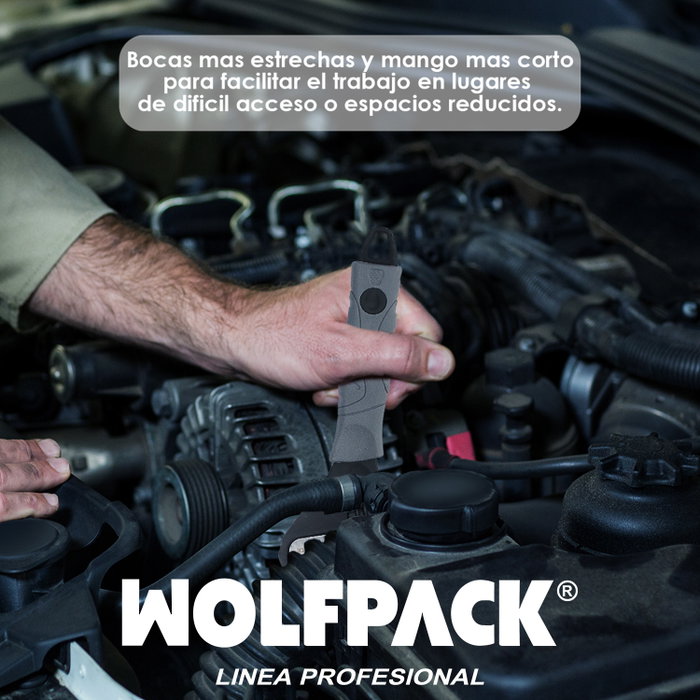 WOLFPACK LINEA PROFESIONAL Clé Réglable Compacte Grande Ouverture 8 pouces