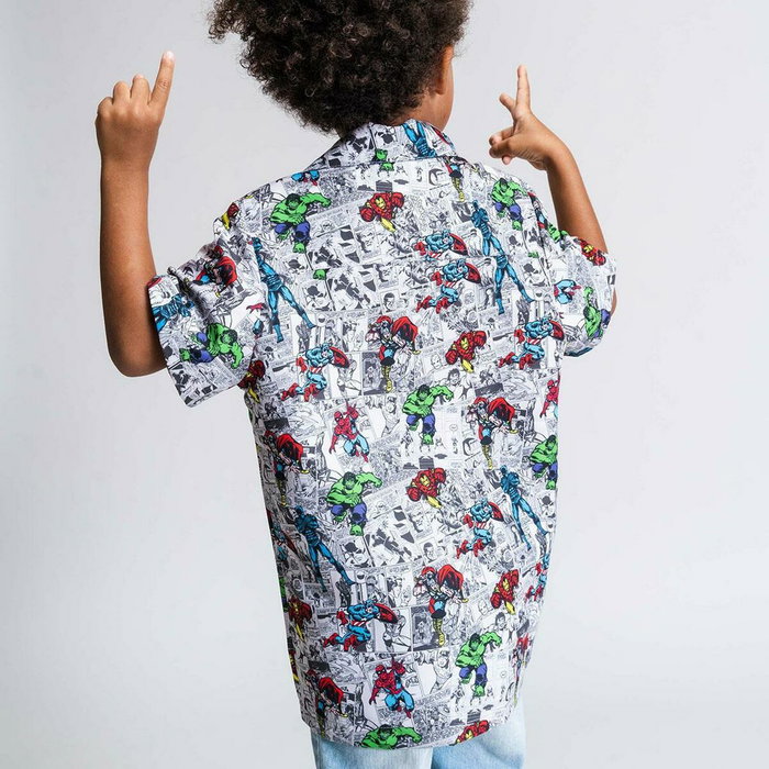 Chemise Marvel Gris clair 6 ans Chemise Marvel Gris clair 6 ans