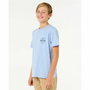 T shirt à manches courtes Enfant Rip Curl Rip Curl Staple Tee Bleu