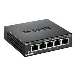 D-Link Switch Ethernet 5-Ports Gigabit DES-105/E (DES-105 E)