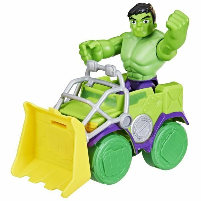 Hasbro Spidey Hulk Wrecker Truck Set avec figurine de 10 cm