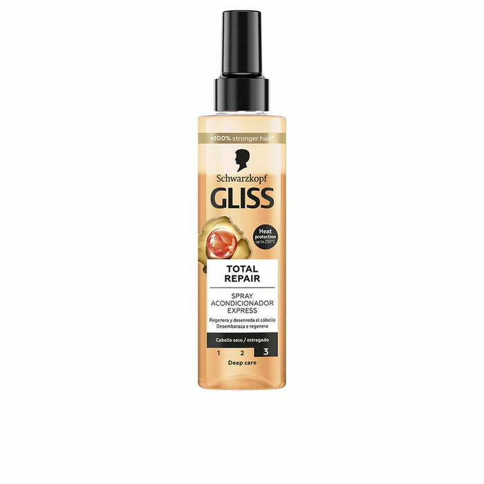 Schwarzkopf Mass Market Gliss Total Repair après-shampooing spray 200 ml Schwarzkopf Mass Market Gliss Total Repair après-shampooing spray 200 ml