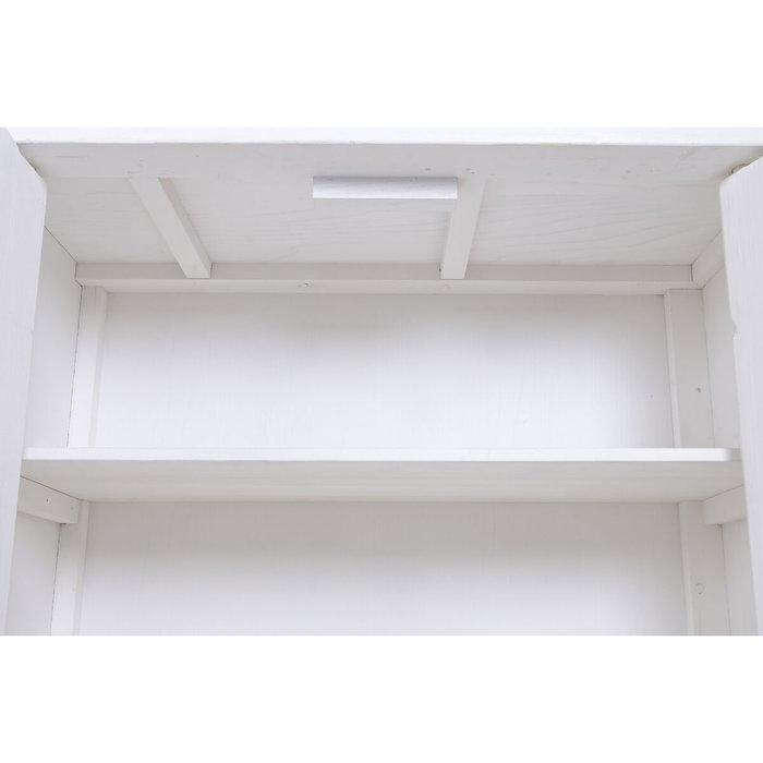 Home ESPRIT Buffet Blanc Bois 230 x 48 x 96 cm