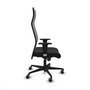 Piqueras y Crespo Chaise de Bureau Albacete XL Noir