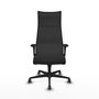 Piqueras y Crespo Chaise de Bureau Albacete XL Noir