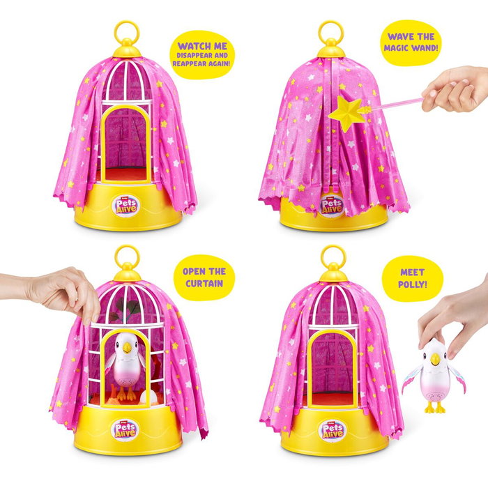 Zuru Polly Magic Bird - Oiseau interactif