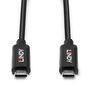 Lindy Câble Actif USB 3.2 Gen 2 Type-C vers Type-C 10 Gbit/s, DisplayPort Alt Mode 1.4, Power Delivery 60W, 3 mètres