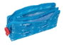 Safta Portatodo Triple Los Pitufos - Organisateur à 3 compartiments avec Smurfs pour enfants, 22 x 12 x 3 cm, à partir de 3 ans