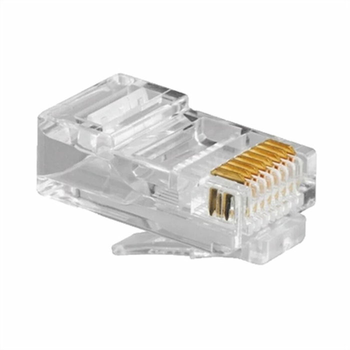 Connecteur RJ45 Catégorie 5 UTP GEMBIRD PLUG3UP6/100 100 uds Noir Transparent 100 Unités Connecteur RJ45 Catégorie 5 UTP GEMBIRD PLUG3UP6/100 100 uds Noir Transparent 100 Unités