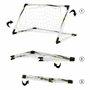 Cage à Foot Colorbaby 90 x 59 x 59 cm Pliable (4 Unités)