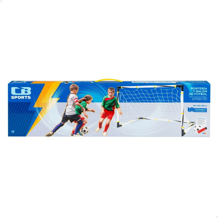 Cage à Foot Colorbaby 90 x 59 x 59 cm Pliable (4 Unités) Cage à Foot Colorbaby 90 x 59 x 59 cm Pliable (4 Unités)