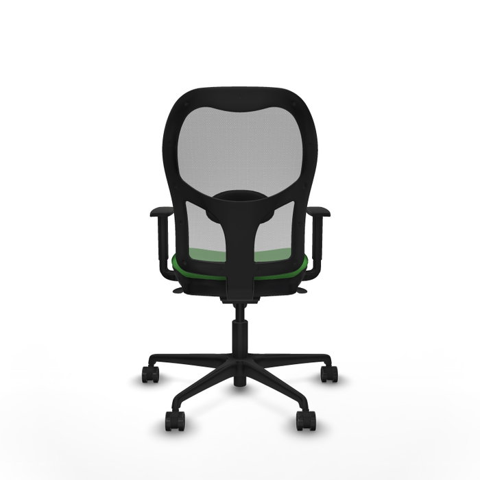 Piqueras y Crespo Chaise de Bureau Jorquera, Vert et Gris