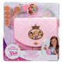 JAKKS PACIFIC Sac à dos de voyage Princesses Disney pour enfant avec accessoires de jeu (sac, clés, argent jouet)