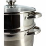 Menastyl Couscoussier 10 Litres en Acier Inoxydable