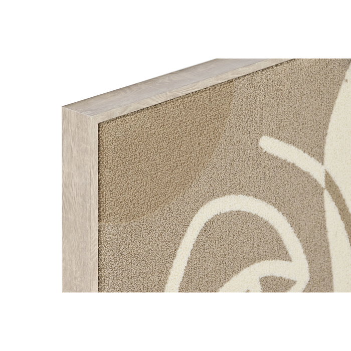 Home ESPRIT Cadre Laine Bois MDF 53 x 4,3 x 73 cm (2 Unités)