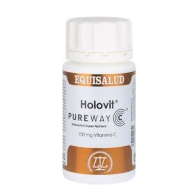 Equisalud Holovit Pure Way-C 50 gélules – Complément alimentaire vitamine C 750 mg, végétarien, vegan Equisalud Holovit Pure Way-C 50 gélules – Complément alimentaire vitamine C 750 mg, végétarien, vegan