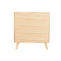 Buffet Home ESPRIT Naturel Métal Rotin Bois d'hévéa 73,5 x 35 x 78 cm