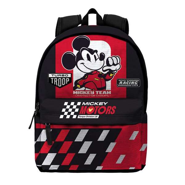 Karactermania Mickey Mochila HS Fan 3.0 Racing Ripstop 41x31x18cm Karactermania Mickey Mochila HS Fan 3.0 Racing Ripstop 41x31x18cm