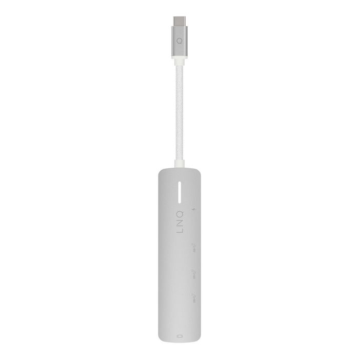 Hub USB Linq Byelements LQ49051 Blanc Gris
