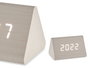 Giftdecor Réveil numérique blanc 11.7x7.5x8 cm bois MDF plastique PVC USB (Set de 12)