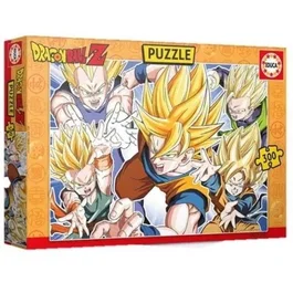 Educa Puzzle Dragon Ball DBZ 300 pièces, Défi et concentration pour enfants, Univers de la série