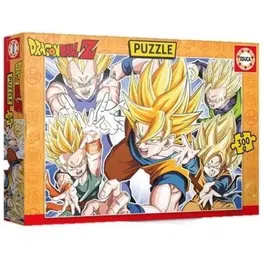 Educa Puzzle Dragon Ball DBZ 300 pièces, Défi et concentration pour enfants, Univers de la série