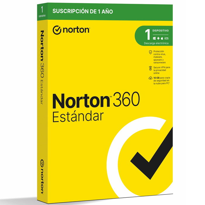 Norton 360 Standard 10 Go Antivirus Espagnol Norton 360 Standard 10 Go Antivirus Espagnol