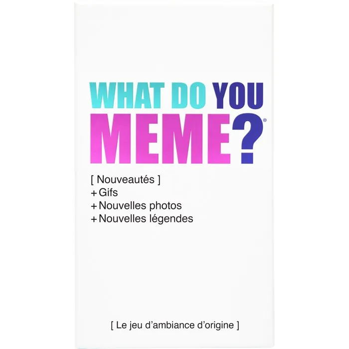 What Do You Meme - Edition GIF avec Cartes et GIF animés What Do You Meme - Edition GIF avec Cartes et GIF animés