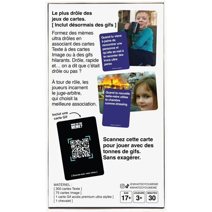 What Do You Meme - Edition GIF avec Cartes et GIF animés What Do You Meme - Edition GIF avec Cartes et GIF animés