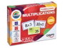 Cayro - Flash cards multiplication - Jeu éducatif - Langues: espagnol, anglais, français, italien, portugais, allemand, néerlandais