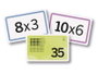Cayro - Flash cards multiplication - Jeu éducatif - Langues: espagnol, anglais, français, italien, portugais, allemand, néerlandais