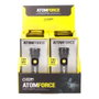 Edm Atom Force Mini Lampe Torche LED Rechargeable 10W 420LM USB-C Aluminium IP44 5 Modes
