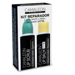 CAMALEON COSMETICS Kit Réparateur Labial et Exfoliant Melon