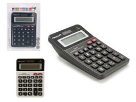 Pincello Calculatrice Médium Solaire 2 Couleurs Noir et Blanc 10 x 4 x 14.5 cm (Set de 24)