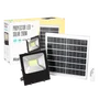BX3 Light Projecteur Solaire LED 200W 20000 Lumens 6000K IP66 avec Détecteur de Mouvement et Télécommande, BX3-626006-CW
