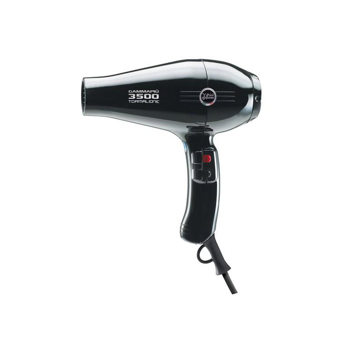 Gammapiu Sèche-cheveux 3500 Tormalionic Black - Puissance max, ionisation turmaline pour cheveux hydratés et brillants Gammapiu Sèche-cheveux 3500 Tormalionic Black - Puissance max, ionisation turmaline pour cheveux hydratés et brillants