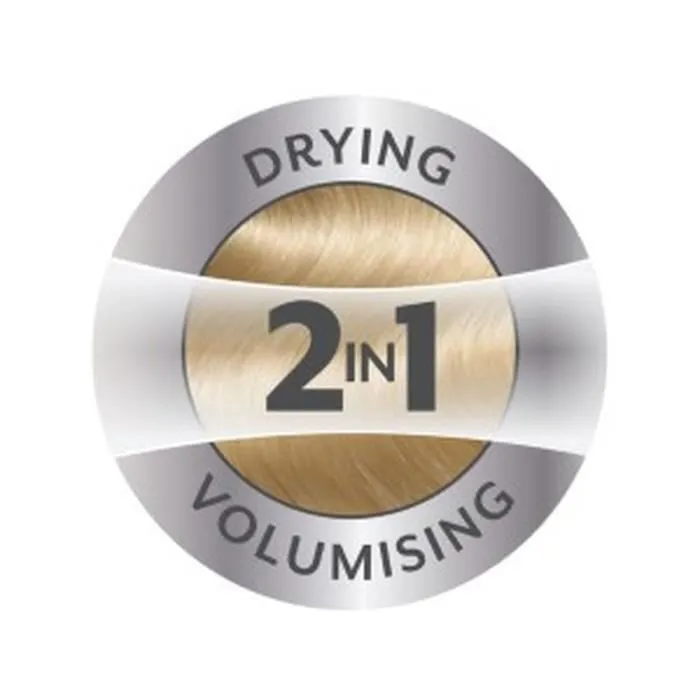 Remington AS8901 HYDRAluxe Brosse Soufflante avec Fonction Hydracare, 2 Vitesses, 3 Températures, Brosse Ovale