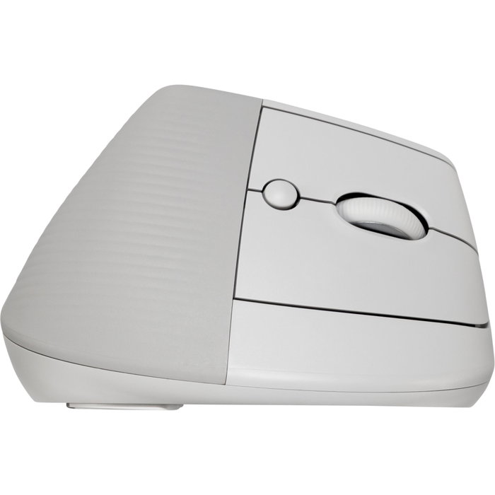 Logitech Lift for Business, Souris ergonomique verticale Blanc cassé
