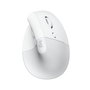 Logitech 910-006496 Souris ergonomique Lift vertical sans fil blanche pour l'entreprise