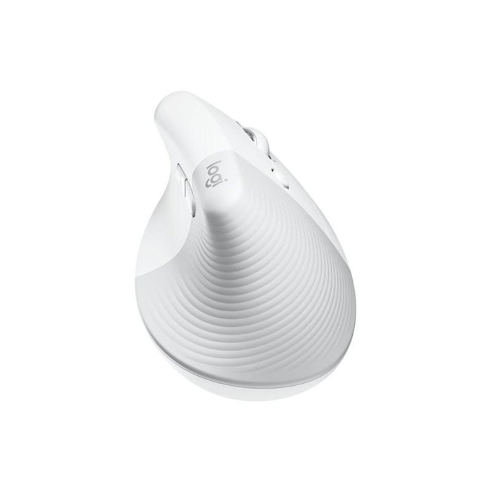 Logitech 910-006496 Souris ergonomique Lift vertical sans fil blanche pour l'entreprise
