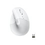 Logitech 910-006496 Souris ergonomique Lift vertical sans fil blanche pour l'entreprise