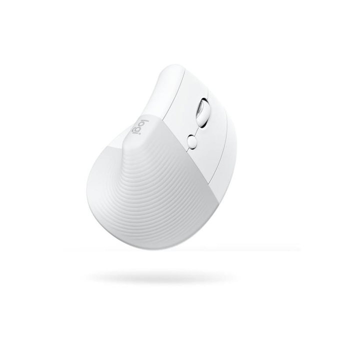 Logitech 910-006496 Souris ergonomique Lift vertical sans fil blanche pour l'entreprise