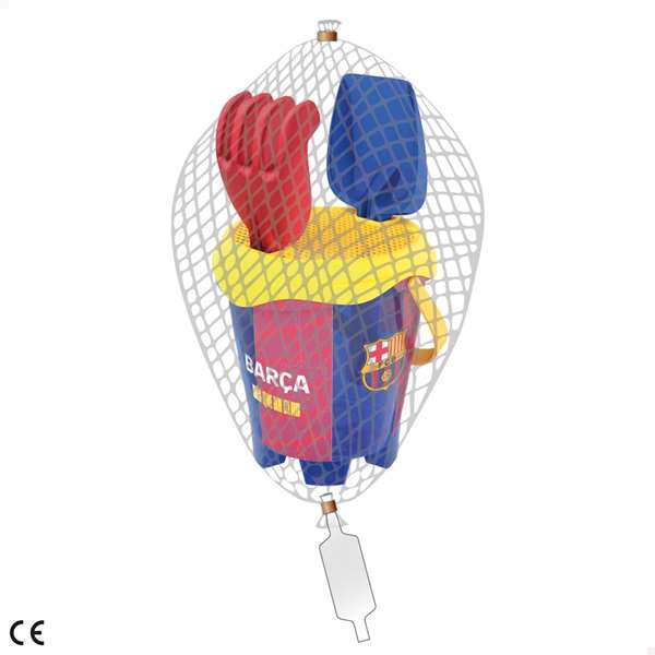 Color Baby Seau de plage Château Barcelone Diamètre 18 cm, à partir de 18 mois