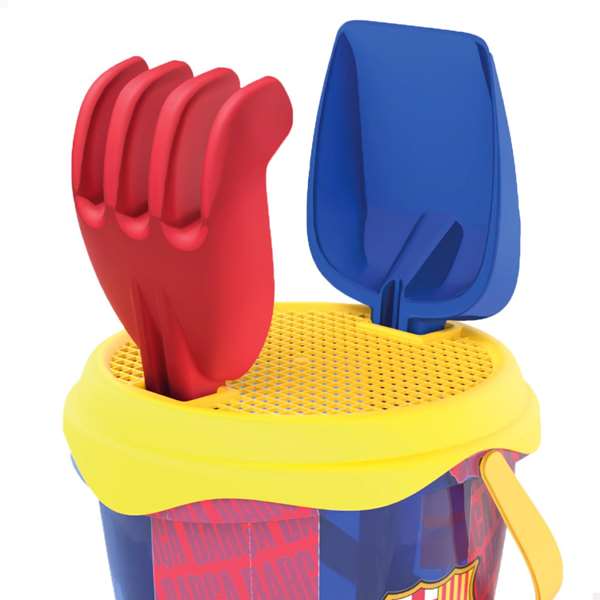 Color Baby Seau de plage Château Barcelone Diamètre 18 cm, à partir de 18 mois