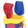 Color Baby Seau de plage Château Barcelone Diamètre 18 cm, à partir de 18 mois