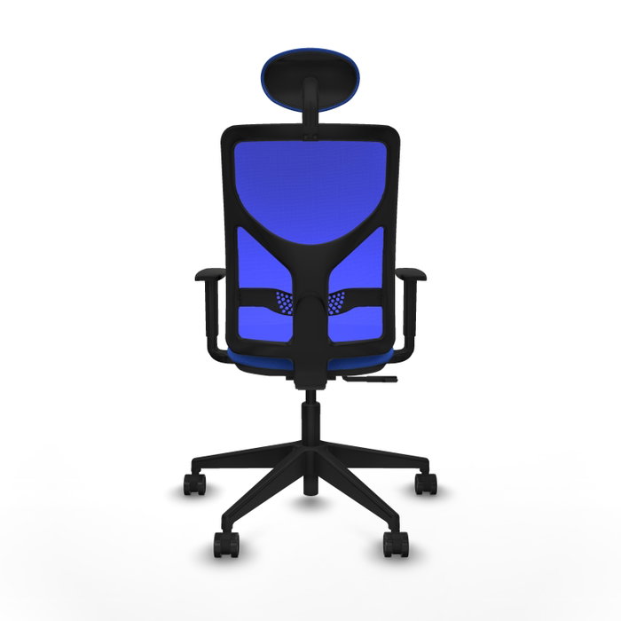 Piqueras y Crespo Chaise de Bureau Motilla avec Appui-tête et Mécanisme Synchrone, Bleu Piqueras y Crespo Chaise de Bureau Motilla avec Appui-tête et Mécanisme Synchrone, Bleu