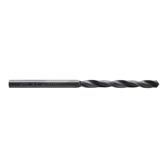Wolfcraft Foret pour métal HSS 4,00 x 75 mm Wolfcraft Foret pour métal HSS 4,00 x 75 mm